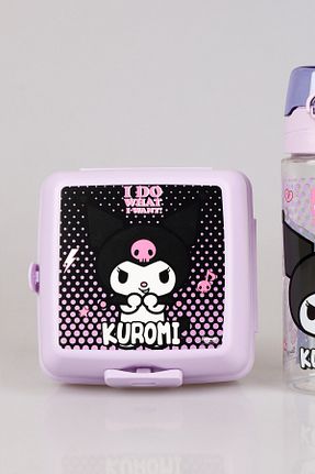 بطری آب و قمقمه بنفش kuromi - کد 834298136