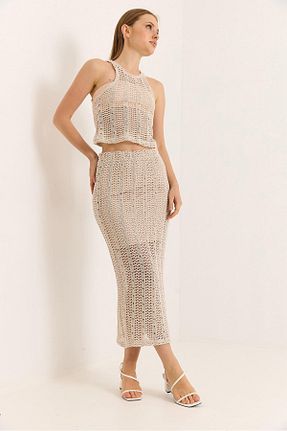 ست بالاتنه و پائین تنه رنگی زنانه مخلوط پلی استر Raneel Kazançlı Alışveriş - کد 940922905