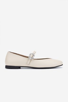 بابت بژ زنانه چرم خالص Valmenti - کد 940940042