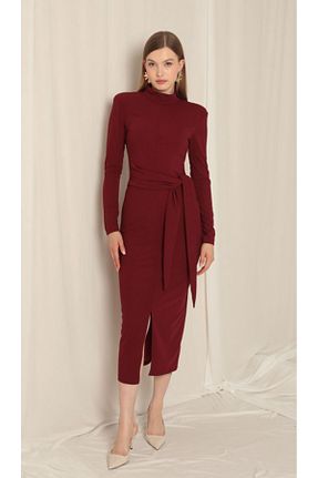لباس زرشکی زنانه ویسکون Kaktüs - کد 940995669
