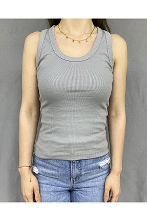 بادی طوسی زنانه یقه دوچرخه SunaAyaz - کد 940948091
