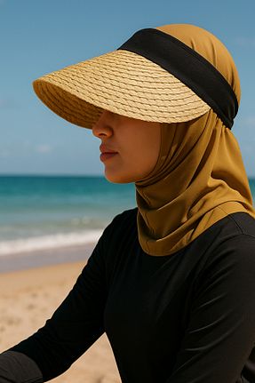 کلاه قهوه ای زنانه حصیر Mavelle - کد 940979185