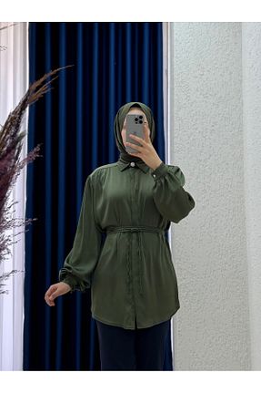 پیراهن حجاب رنگی زنانه رگولار MİHRA STORE - کد 940987931