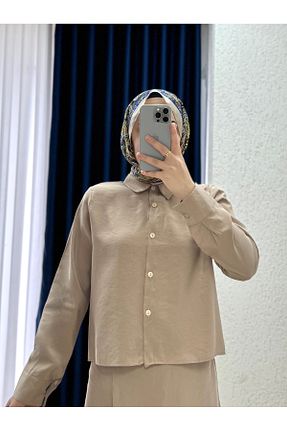 ست بالاتنه و پائین تنه حجاب رنگی زنانه رگولار MİHRA STORE - کد 941007015