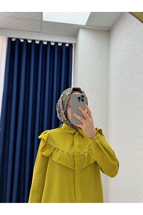 پیراهن حجاب رنگی زنانه رگولار MİHRA STORE - کد 940999311
