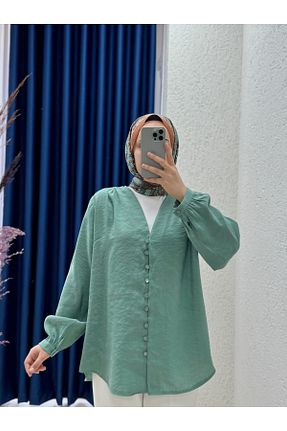 پیراهن حجاب رنگی زنانه رگولار MİHRA STORE - کد 941004914