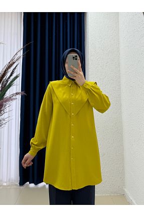 پیراهن حجاب رنگی زنانه اورسایز MİHRA STORE - کد 940999064