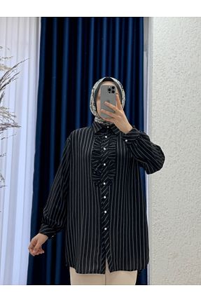 پیراهن حجاب رنگی زنانه اورسایز MİHRA STORE - کد 941007178