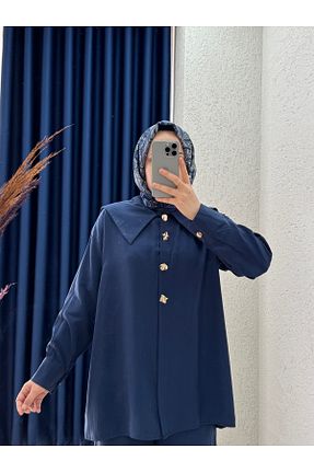 ست بالاتنه و پائین تنه حجاب رنگی زنانه رگولار MİHRA STORE - کد 940993197