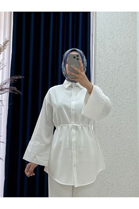 پیراهن حجاب رنگی زنانه اورسایز MİHRA STORE - کد 941007906