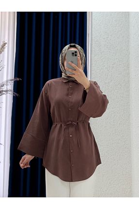 پیراهن حجاب رنگی زنانه اورسایز MİHRA STORE - کد 941007667