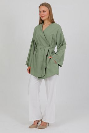 کیمونو و کافتان آبی زنانه %100 پنبه PASTELASTORE - کد 941030586
