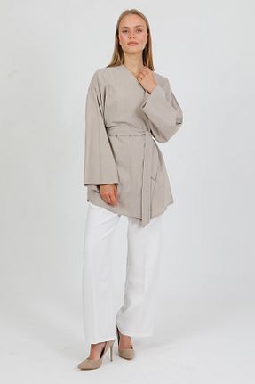 کیمونو و کافتان آبی زنانه %100 پنبه PASTELASTORE - کد 941030591