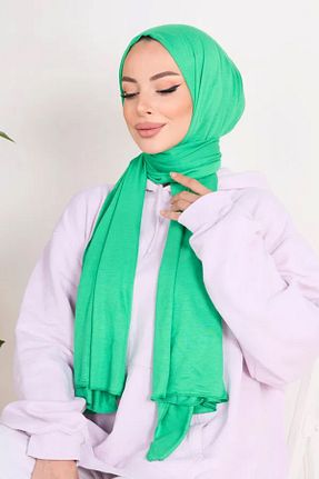 شال سبز زنانه پنبه پلی استر Butik - کد 941075331