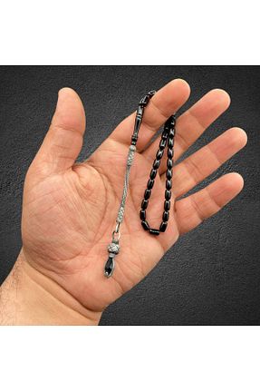 تسبیح مشکی کهربا Kt - کد 941111972
