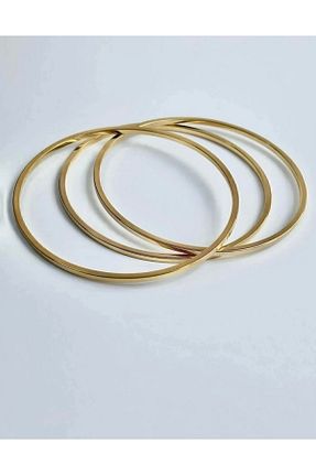 دستبند استیل (فولاد) زرد زنانه استیل (فولاد) Twinssis Accessories - کد 941118713