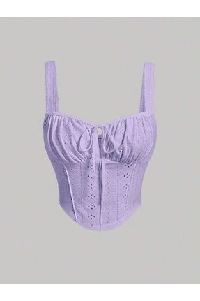 بلوز رنگی زنانه کراپ Wild Flower - کد 941121866