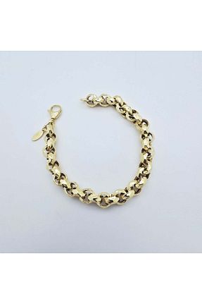 دستبند طلا زرد زنانه 14 عیار byBurak GOLD - کد 941261603