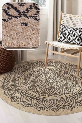 فرش قهوه ای قابل شستشو SANRUGS Home & Living - کد 941154891