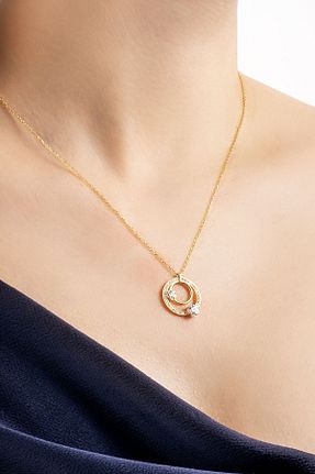 گردنبند نقره زرد زنانه 925 عیار So Chic - کد 941152750