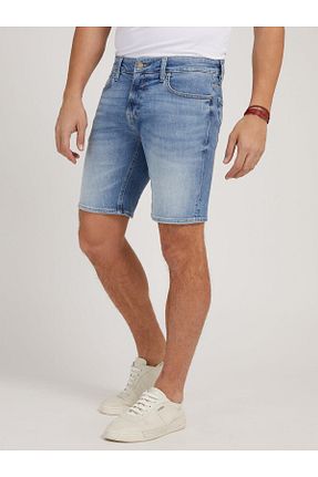 شلوارک و برمودا آبی مردانه اسلیم فیت Guess - کد 941154481