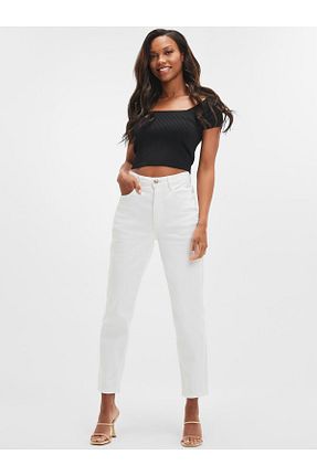 شلوار سفید زنانه جین Guess - کد 364177923