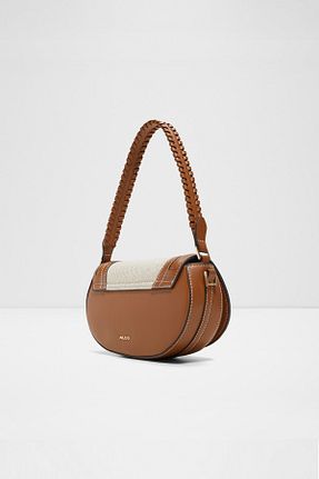 کیف پستچی قهوه ای زنانه چرم مصنوعی Aldo - کد 941161403