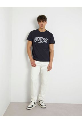 شلوار جین سفید مردانه Guess - کد 941152503