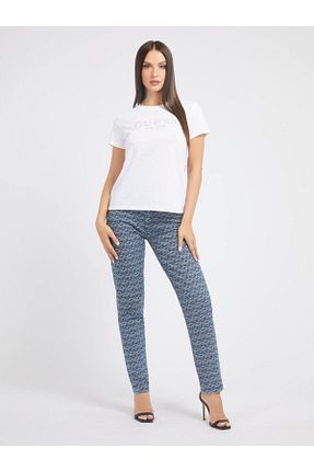 تیشرت سفید زنانه رگولار Guess - کد 736350364