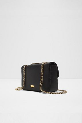 کیف پستچی مشکی زنانه چرم مصنوعی Aldo - کد 941161278