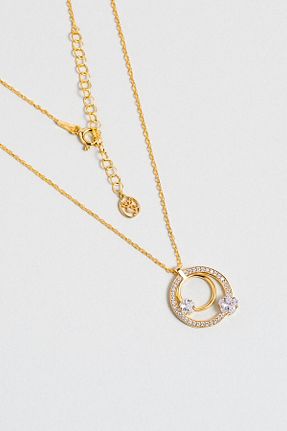 گردنبند نقره زرد زنانه 925 عیار So Chic - کد 941152750