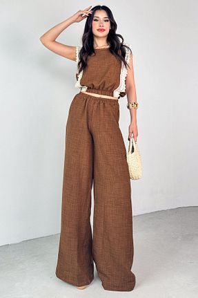 ست بالاتنه و پائین تنه رنگی زنانه رگولار Cappmoda - کد 941193384