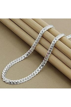 گردنبند استیل ( فولاد ) طوسی زنانه استیل ضد زنگ İnci - کد 941217861