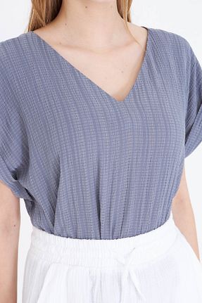 بلوز طوسی زنانه ساده armonika - کد 941224374