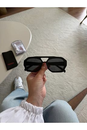 عینک آفتابی مشکی زنانه 53 RoseandRoses - کد 941233209