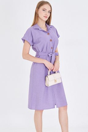 لباس بنفش زنانه بافتنی armonika - کد 941225946