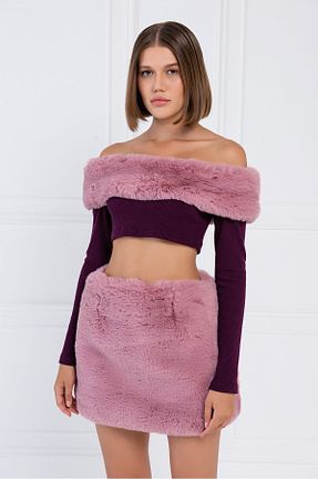 بلوز صورتی زنانه ساده Kikiriki - کد 941290824