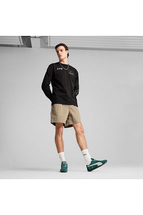 شلوارک و برمودا سرمه ای مردانه رگولار Puma - کد 921156537