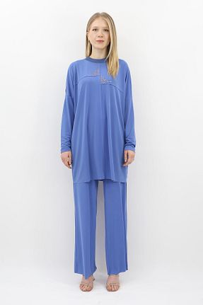 ست بالاتنه و پائین تنه حجاب رنگی زنانه سایز بزرگ MÜSEMMA - کد 941293248