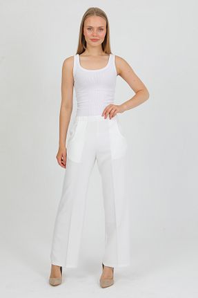شلوار سبز زنانه مخلوط پلی استر PASTELASTORE - کد 941273145