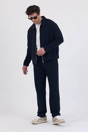 ست بالاتنه و پائین تنه مشکی مردانه بافتنی Cosplay - کد 941318683