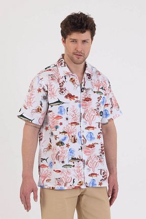 پیراهن سفید مردانه رگولار Cosplay - کد 941319474