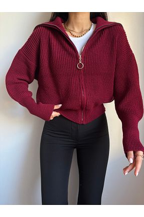 رویه زرشکی زنانه اکریلیک Nopen Knitwear - کد 941353597