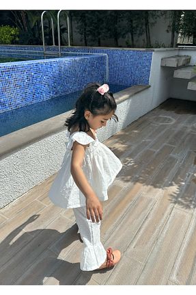 لباس سفید بچه گانه رگولار MAMAOLAS - کد 941589396