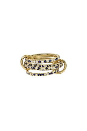 انگشتر استیل (فولاد) آبی زنانه روکش طلا neslyaccessories - کد 941392347