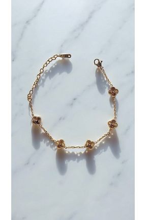 گردنبند استیل ( فولاد ) زرد زنانه استیل ضد زنگ NOVA JEWELLERY - کد 941401683