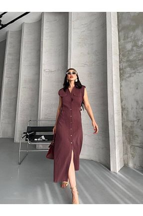 لباس قهوه ای زنانه بافتنی ARV MODA FASHİON THAT İNSPİRES - کد 941514592