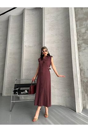 لباس قهوه ای زنانه بافتنی ARV MODA FASHİON THAT İNSPİRES - کد 941514592