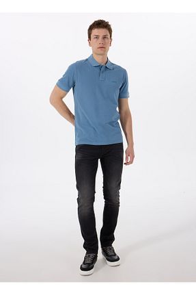 شلوار جین مشکی مردانه جین HUGO - کد 941561995