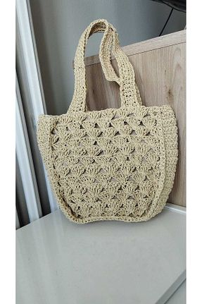 کیف دوشی زنانه حصیر symaslandesign - کد 941646394